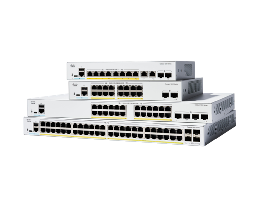 Przełączniki Cisco Catalyst 1200 i 1300 oraz Cisco Business 110 i 220