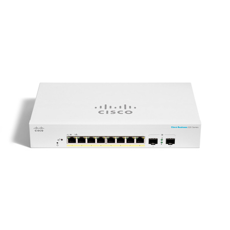 Switch Cisco CBS220-8FP-E-2G