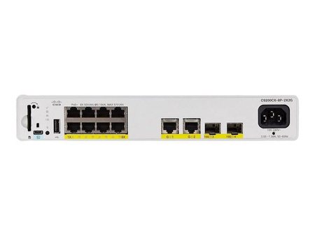 Switch Cisco Catalyst C9200CX-8P-2X2G-E