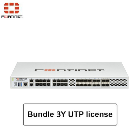 Firewall Fortinet - FortiGate 600F z 3 letnim bundlem UTP