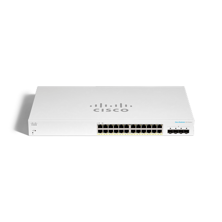 Switch Cisco CBS220-24FP-4G