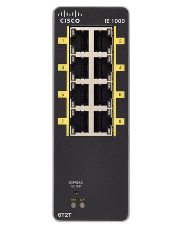 Switch Cisco IE-1000-6T2T-LM
