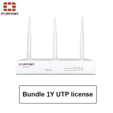 Firewall Fortinet - FortiWifi 60F z 1 rocznym bundlem UTP