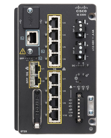 Switch Cisco IE-3300-8T2X-E