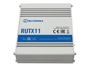 TELTONIKA RUTX11000000 TELTONIKA RUTX11 LTE Cat6 ROUTER, DUAL SIM, 4x GbE, Industrial Box, WiFi, BLE